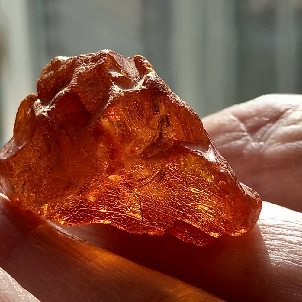 Raw Unpolished Amber Stone From Latvia